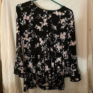 Karl Lagerfeld flowered blouse, size M